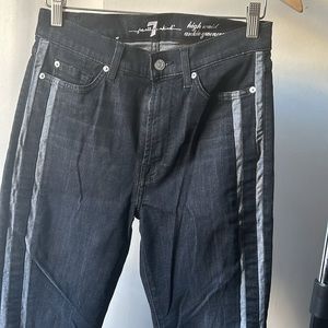 high waist 7 jeans